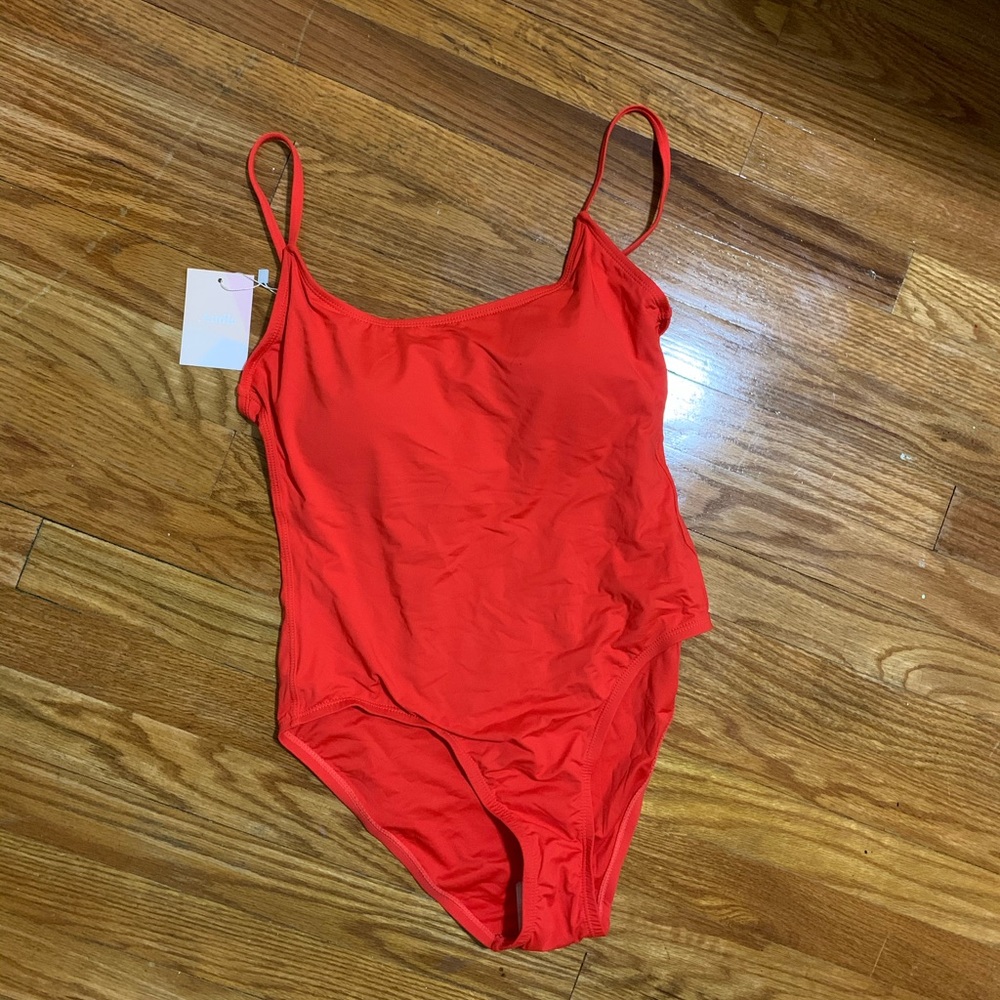 Andie Amalfi One Piece NWT - Red/Poppy - Size L